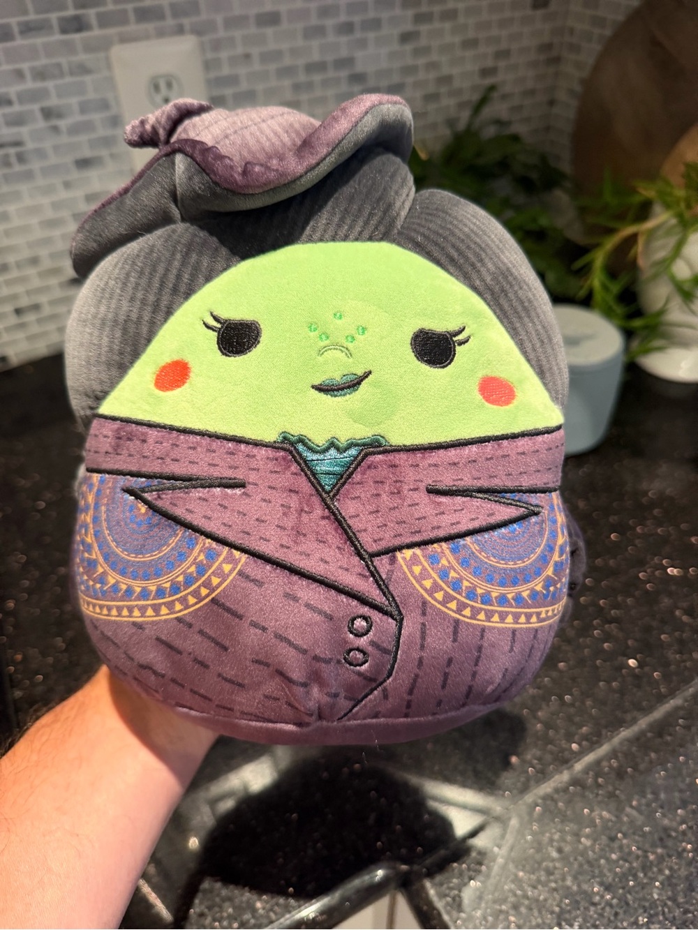 Squishmallows Disney Wicked Elphaba Plush 8”